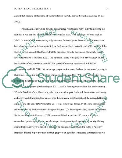 Poverty and State Intervention