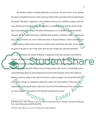 Modern Bebop: Trumpet Red Rodney