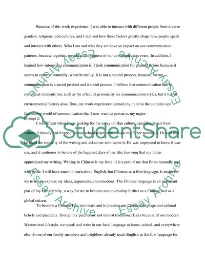 My Interest in Communication Studies