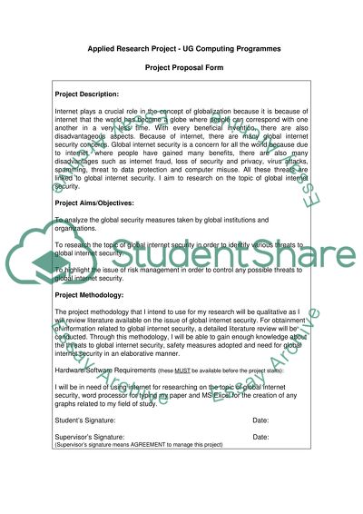 Internet Security Article