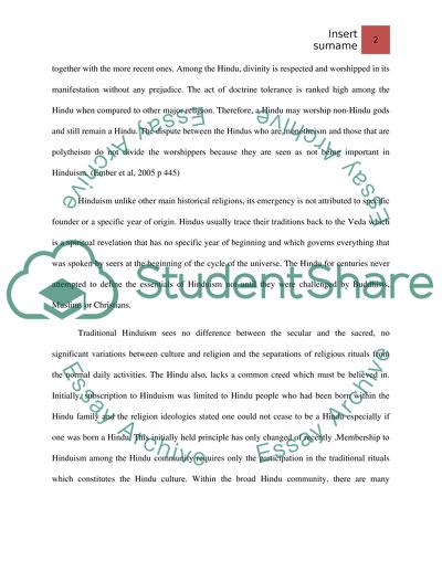 Hinduism in Canada and Canadian Multiculturalism Act