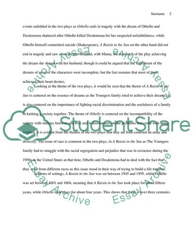 The Staging of Two Plays