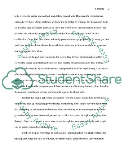 Technology development and the problems