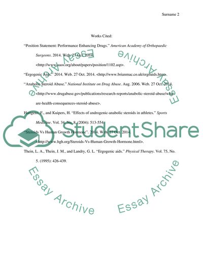 Why Should Performance Enhancing Drugs Be Allowed in Sports