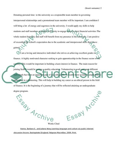 Education in Seattle University