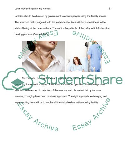 Evidence from Nursing Homes