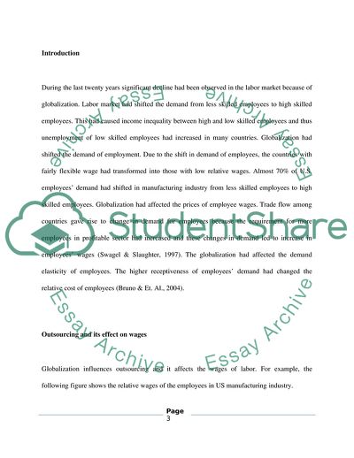 Issues of Globalization for Trade Unions and Labour Organization