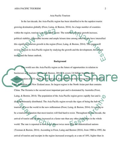 Asia Pacific Tourism