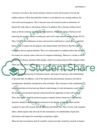 ethics in information technology essay