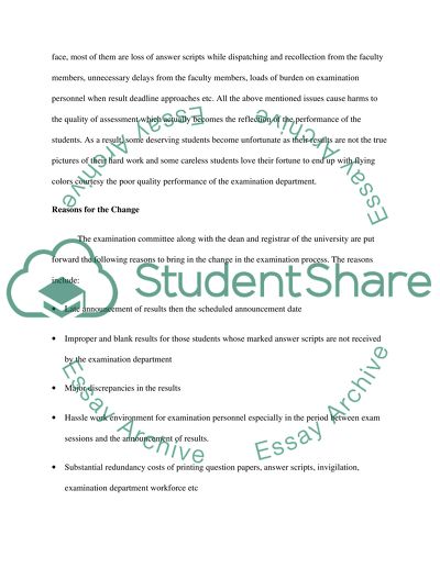 The Potential Change Implementation Program
