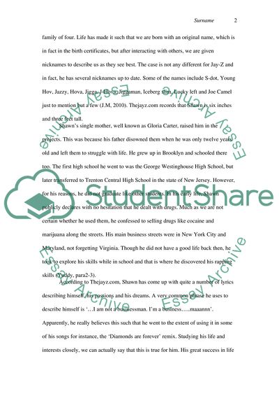 Influence and Career of Rap Artist Shawn Corey Carter