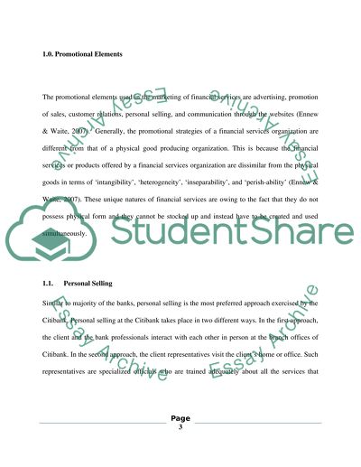 Financial Services Marketing