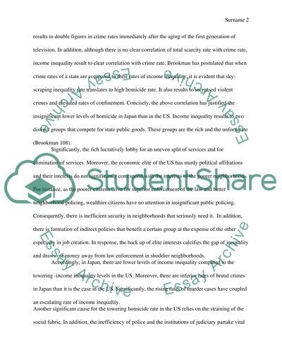 Compare homicide and suicide rates in Japan