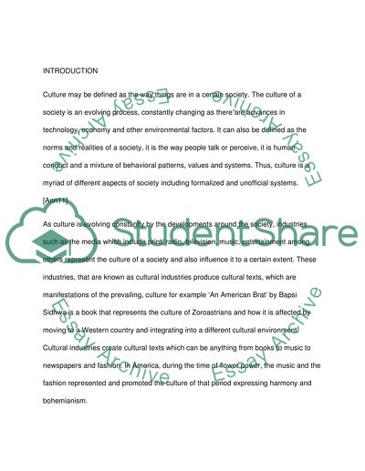 Management and the Cultural Industries