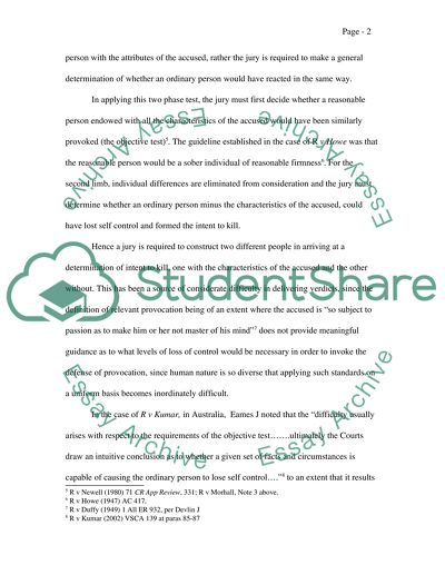 Particularly Troublesome Issue for the Courts