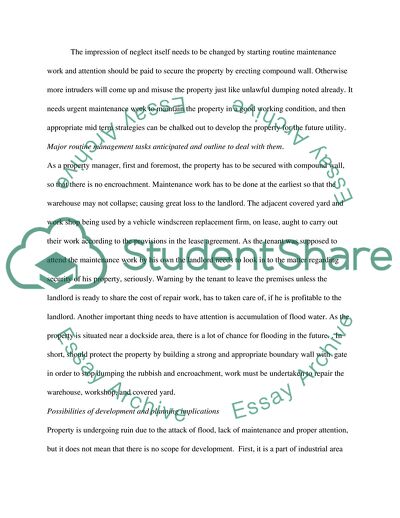 Property and Planning Studies