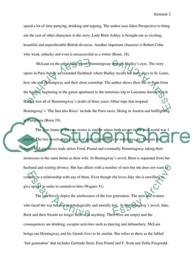 Hemingway and McLain