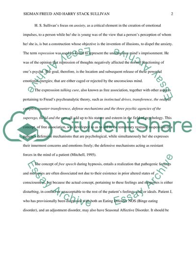 Good High School Essays Freuds Psychoanalysis And Sullivans Interpersonal Psychoanalysis How To Write A Proposal Essay Example also Examples Of Proposal Essays Freuds Psychoanalysis And Sullivans Interpersonal Psychoanalysis Essay Thesis Statements Examples For Argumentative Essays