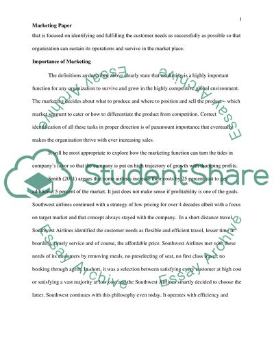 Introduction to the Phenomenon of Marketing