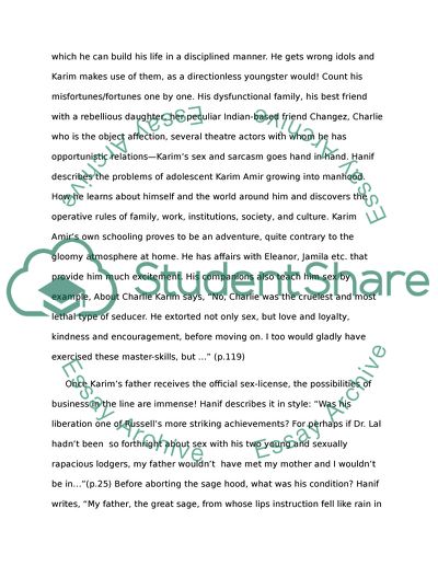 The Buddha of Suburbia by Hanif Kureishi and The Gangster of Love by Jessica Hagedorn