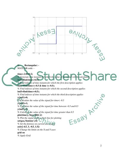 System and signal processing