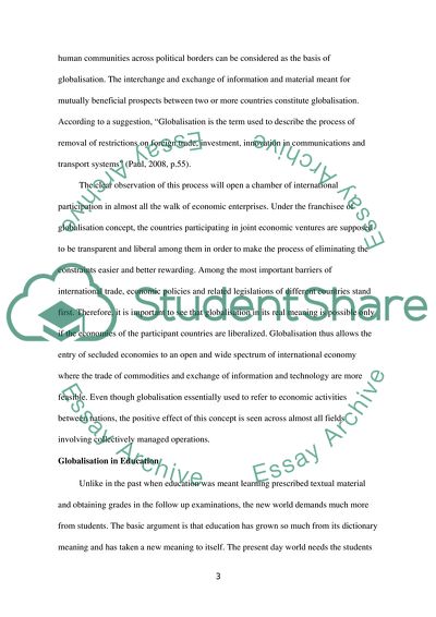 Globalisation Is a Force for Good