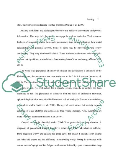 How Anxiety Affects Adolescence in Life