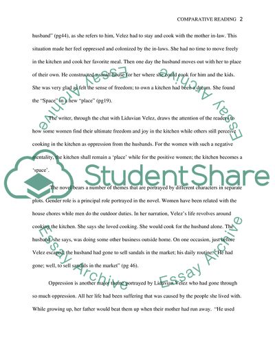 Voices in the Kitchen Analysis