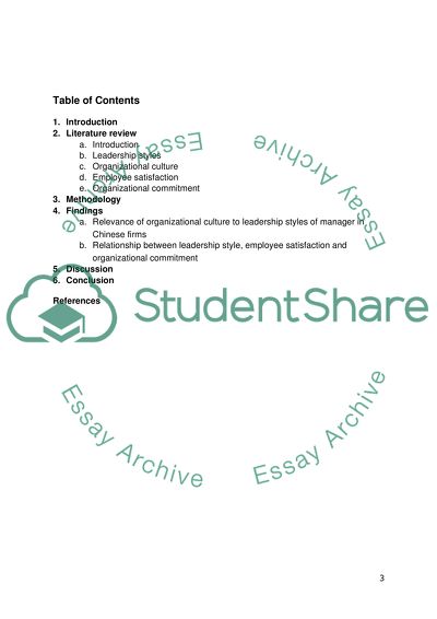 What leadership styles dominate the Chinese market