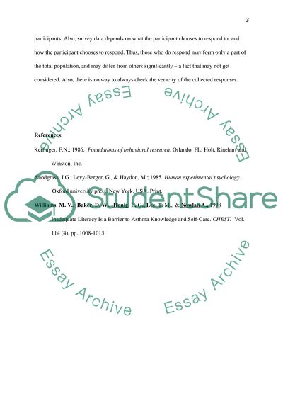 Inadequate Literacy Is a Barrier to Asthma Knowledge