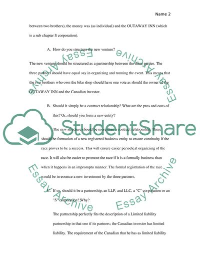 Outaway Annual Bike Rally and Race