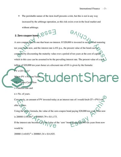 International finance