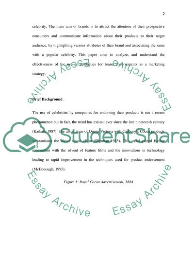 The Efficiency of Celebrity Endorsement as a Marketing Communication Strategy