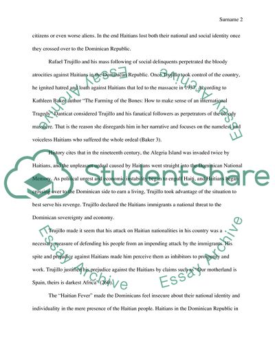 The Farming of Bones