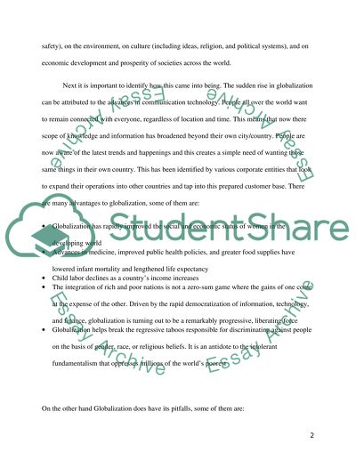 International Business - Strategies to Overcome Challenges Faced by McDonalds