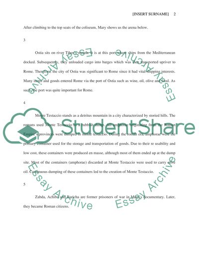 Art in Rome Midterm Fall