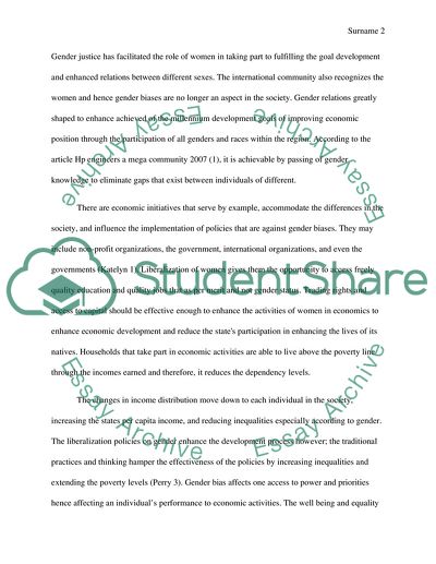 Economics of Race, Gender and Globalization