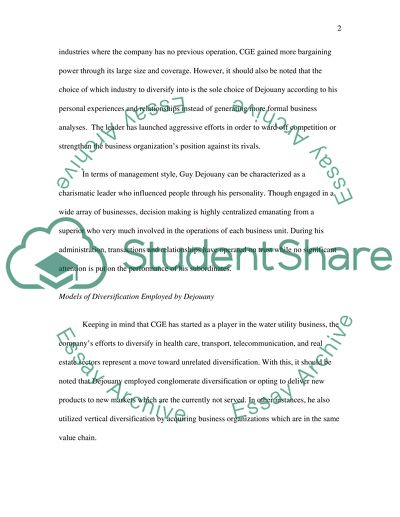 Compagnie Generale des Eaux