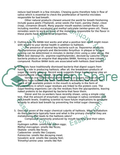 The Science of Bad Breath