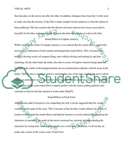 Sound Effects in the Ghost Writer