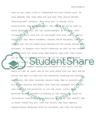 Dysfunctional Familial Set Up in McNickles The Surrounded