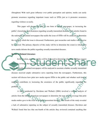 Sexually transmitted diseases