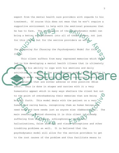 Conceptual Model in Mental Health Nursing