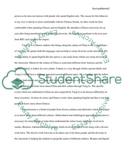 Diversity Is an Important Perspective of Education