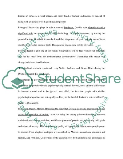 Street Crimes in the US: Deviance According to the Conflict Theory