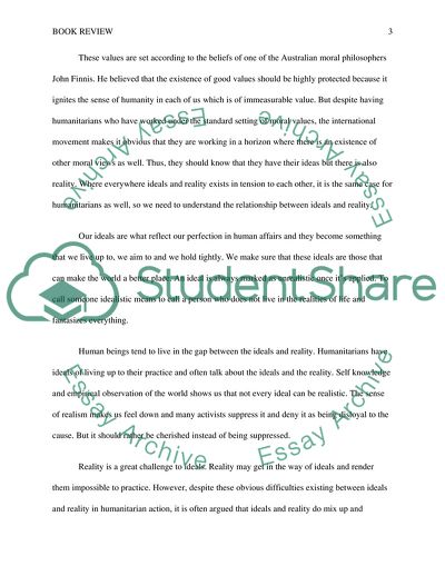 Humanitarian Action Essays