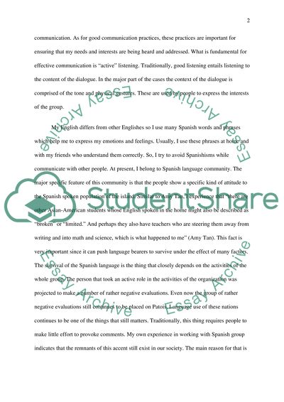 English and Spanglish