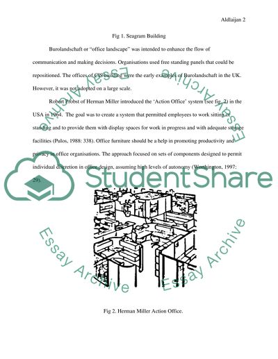 Office Building Scheme Analysis