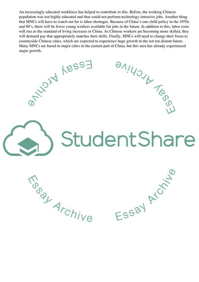 Chinas Economic Discussion