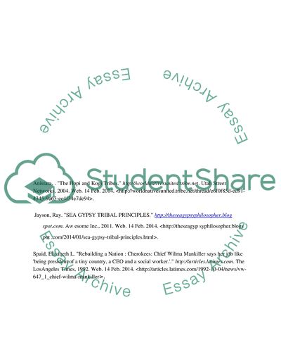 Lessons from Tribal People